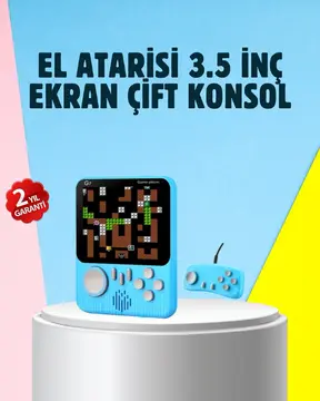 666 Klasik Oyunlu Mini Retro Konsol – Büyük Ekran Desteği