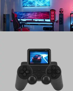 2025 A Kalite S10 Gamepad 520 Oyunlu TV Bağlantılı Retro Atari Konsolu