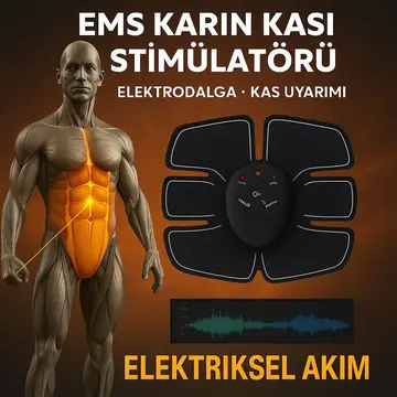 Evde Spor İçin Orijinal EMS Kas Çalıştırma Aleti 2025 Titreşimli Seri