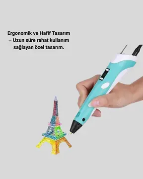 Profesyonel ve Hobi İçin 3D Modelleme Kalemi