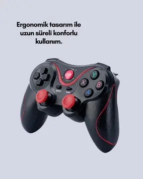 Gelişmiş Kontrol Hassasiyeti Sunan Kablosuz Bluetooth Oyun Kolu