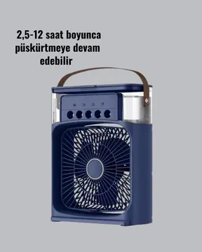 Turbo Fan Teknolojili Sessiz ve Güçlü Soğutma Fanı