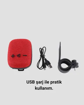 Kablosuz Hoparlör TWS ve FM Destekli