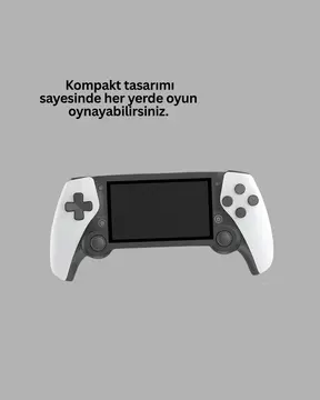3D Ekranlı Mini Oyun Konsolu + Multimedya