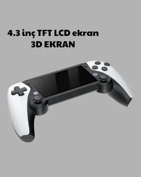 Taşınabilir 4.3” Ekranlı Retro Oyun Cihazı