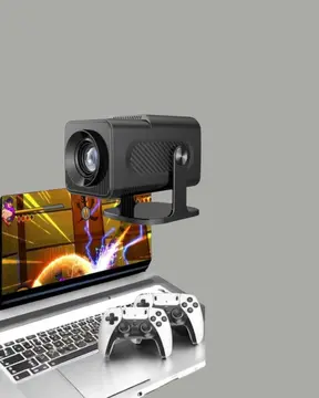 450 ANSI Lümen 4K Destekli Kompakt Ev Projektörü