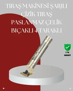 Taşınabilir Alüminyum Gövdeli Tıraş Makinesi