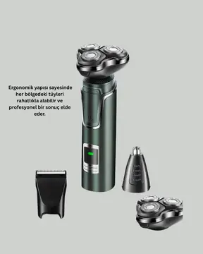 Hassas Bölgeler İçin Çok Fonksiyonlu Tıraş Makinesi