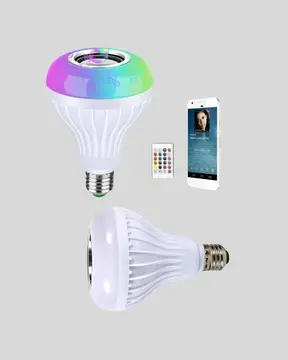 Akıllı LED Ampul – E27 Uyumlu ve Müzik Çalarlı Tasarım