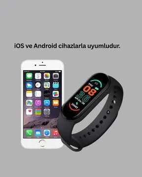 Bluetooth 5.0 Akıllı Bileklik – Kalp Uyku ve Aktivite Takibi