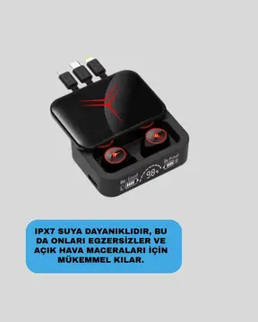 Kristal Ses Kaliteli Bluetooth Kulaklık – Android ve iOS Uyumlu