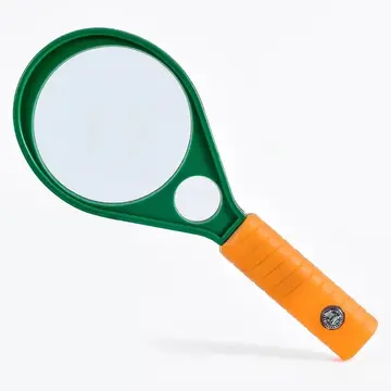 Optik Cam El Büyüteç 65mm 6x 4x Pusulalı Çocuklar Ve Yetişkinler