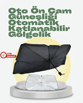 Katlanabilir Oto Güneşlik – Pratik Dayanıklı UV Koruyucu Tasarım