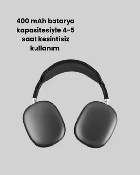 Katlanabilir Bluetooth V5.0 Kablosuz Kulaklık | 400 mAh Gürültü Azaltma