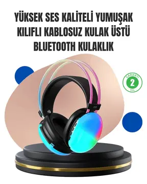 Konforlu Tasarımlı Kablosuz Gaming Kulaklık – Uzun Pil Ömrüyle