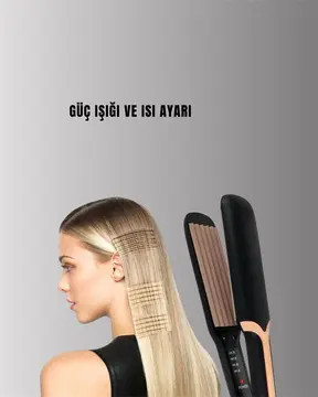 Evde Profesyonel Görünüm: DP-134 Tost Şekillendirici ile Kalıcı Stil