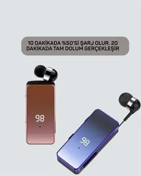 LED Ekranlı Ses Kontrol Düğmeli Kulaklık – Şarj Durumunu ve Ses Seviyesini Anında Yönetin