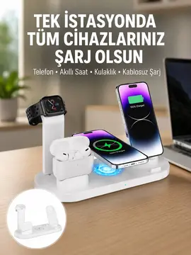 Şık ve Fonksiyonel Tasarım – Evde Ofiste veya Seyahatte Kusursuz Şarj Deneyimi