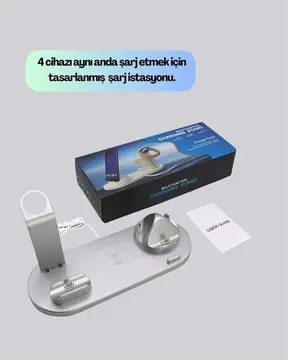 Şık ve Fonksiyonel Tasarım – Evde Ofiste veya Seyahatte Kusursuz Şarj Deneyimi