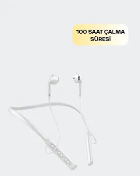 Boyun Askılı Kulaklık – 100 Saat Kullanım Süresi Ergonomik Tasarım