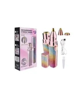 Mini USB Şarjlı Elektrikli Epilatör – Kaş ve Yüz Tüy Temizliği İçin 2'si 1 Arada