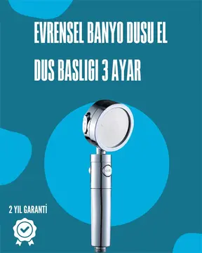 Su Tasarruflu ve Kolay Kurulumlu El Duş Başlığı – Yüksek Performans