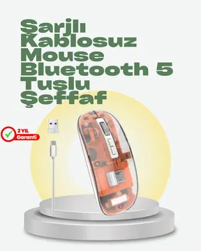 Geniş Uyumluluklu Kablosuz Fare – Windows Mac Linux Destekli