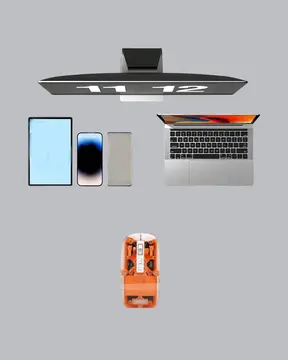 Sessiz ve Ergonomik Kablosuz Fare - 30 Gün Kullanım 2 Modlu Bağlantı