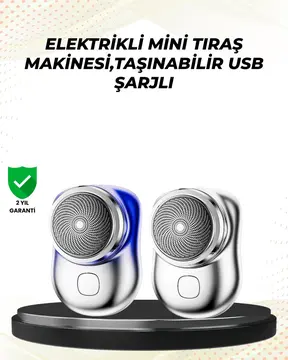 Tüm vücut bölgelerinde kullanılabilen küçük boy tıraş cihazı