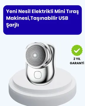 Cep Tipi Elektrikli Tıraş Makinesi – Güçlü Sessiz Su Geçirmez ve Ultra Taşınabilir