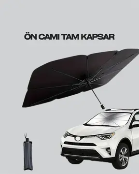 Kalın Kumaşlı Ön Cam Güneşliği – Solmaz Deforme Olmaz Uzun Ömürlü