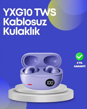 YXG10 Bluetooth Kulaklık – Cilt Dostu Uzun Pil Çift Dil Destekli Akıllı Tasarım