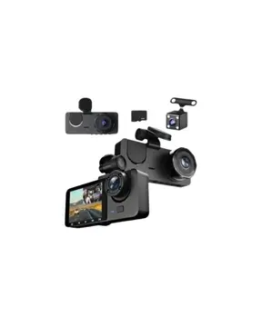 Gelişmiş G-Sensörlü Üçlü Araç Kamerası – 5” LCD Ekran ve Hareket Algılama