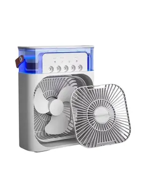 Mini USB Klima Fan | 3 Kademeli Spreyli Hava Soğutucu Taşınabilir