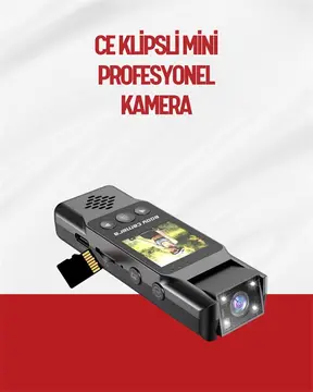 Hareket Algılayıcılı Taşınabilir Mini Kamera – 3MP Fotoğraf Düşük Güç Tüketimi