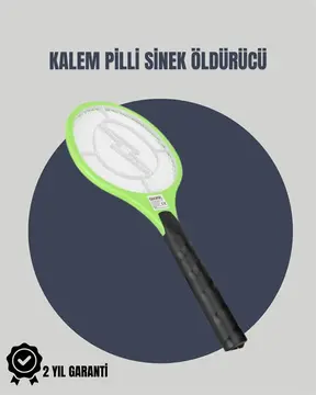 Taşınabilir Elektronik Sinek Swatter – Kimyasal İçermeyen Ergonomik Tasarım