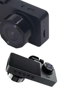 Araç İçi Dikiz Kamerası Sürüş Kaydedici 3 Lensli DVR Kamera