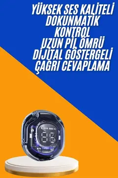 Kulak İçi Bluetooth Kulaklık ANC ENC Özellikli Şarj Göstergeli Kablosuz Kulaklık