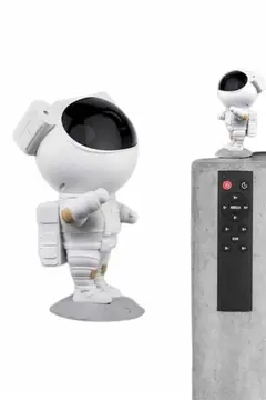 Gece Lambası Astronot Bluetooth Hoparlörlü Galaksi Işık Projektörü