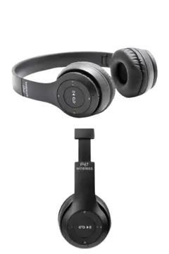 Wireless 5.0 Bluetooth Kablosuz Kulaklık ANC Özellikli Kulak Üstü Ayarlanabilir
