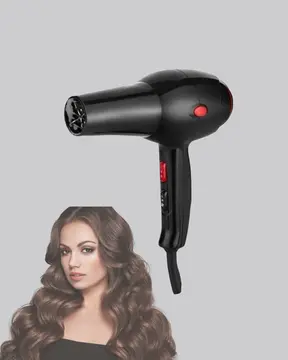 2200W Fön Makinesi – Profesyonel AC Motor Soğuk ve Sıcak Üfleme