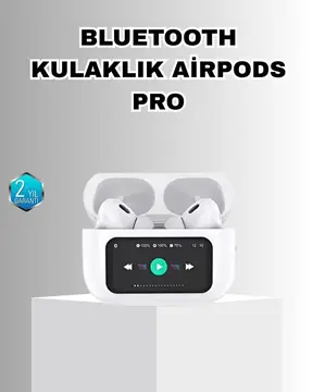 ANC Bluetooth Kulaklık – Dokunmatik Powerbank Kutulu Akıllı Sensörlü