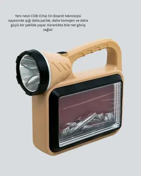 Alev Efektli Güneş Enerjili Lamba – Su Geçirmez