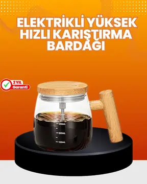 Isıtıcılı Manyetik Karıştırıcı Kupa – 400 ml C Tipi Şarjlı Akıllı Tasarım