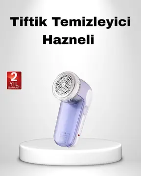 USB Şarjlı Tiftik Temizleyici – Kolay Temizlenen Hazne ve Bıçak Taşınabilir