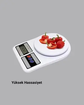 Taşınabilir Hassas Tartı – 5kg Kapasite 1g Ölçüm Gram ve Ons Desteği