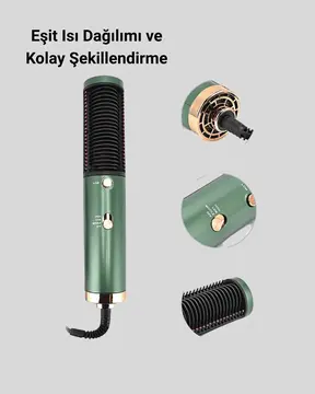 200°C Seramik Plakalı Saç Düzleştirici – Elektriklenme Önleyici İyon Teknolojisi