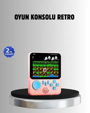 Retro Oyun Konsolu – 3.5 İnç Ekran 666 Klasik Oyun TV Bağlantılı