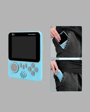Retro Oyun Konsolu – 3.5 İnç Ekran 666 Klasik Oyun TV Bağlantılı