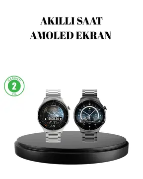 Akıllı Saat NFC – Bluetooth Arama ve Kablosuz Şarj Özellikli